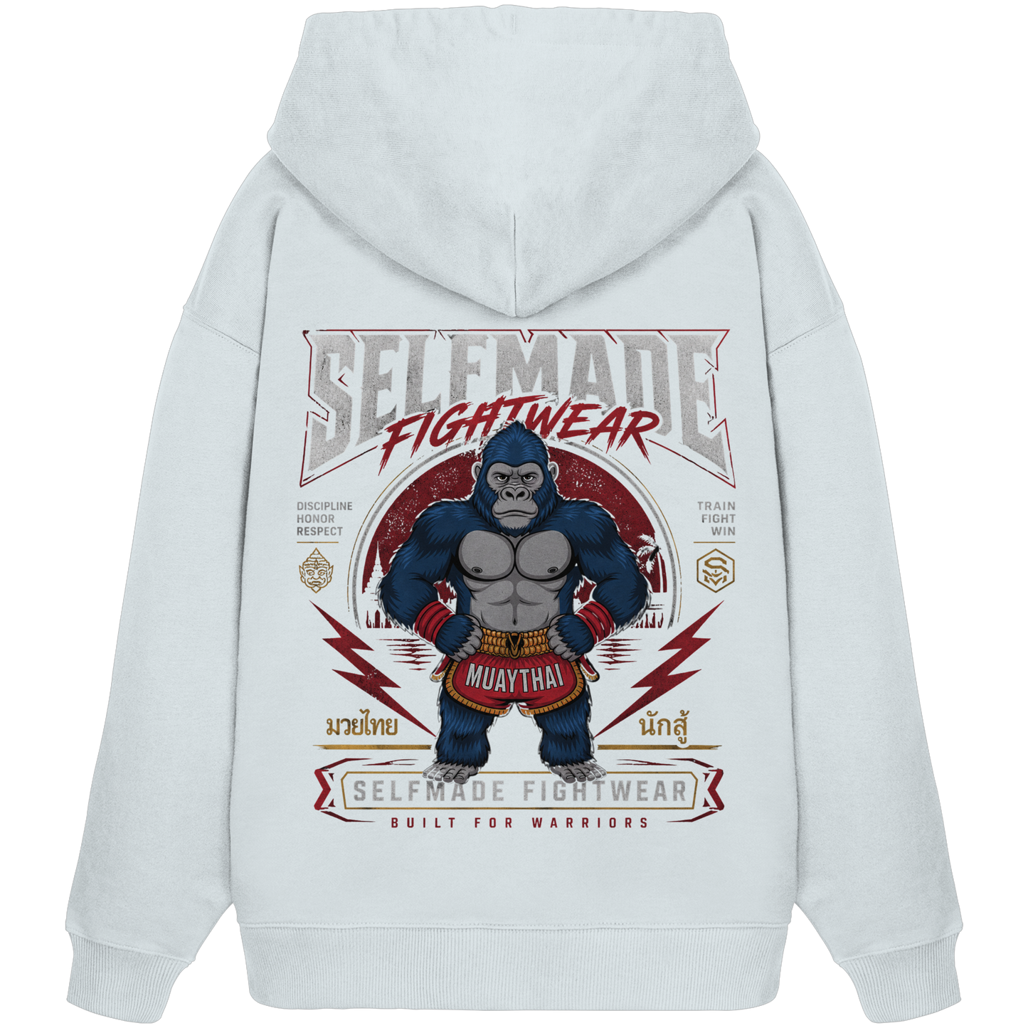 Gorilla Animal No5 - Organic Oversize Hoodie