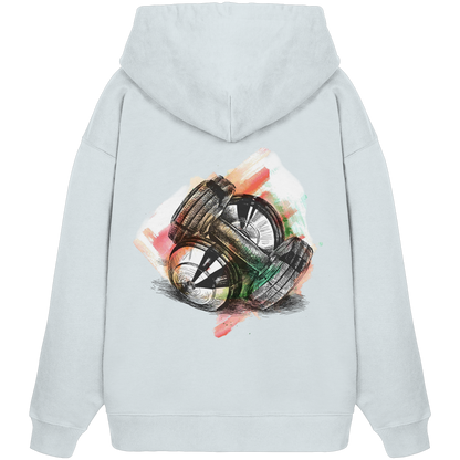Hantel Gym No1 - Organic Oversize Hoodie