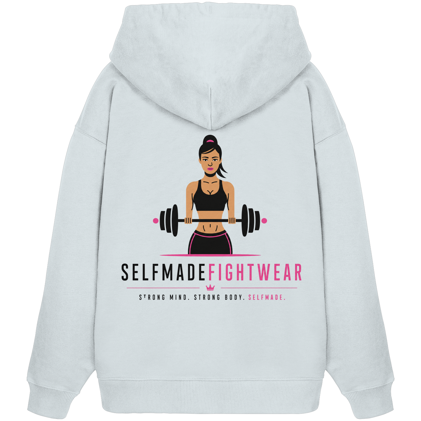 Women Fitness No3 - Organic Oversize Hoodie