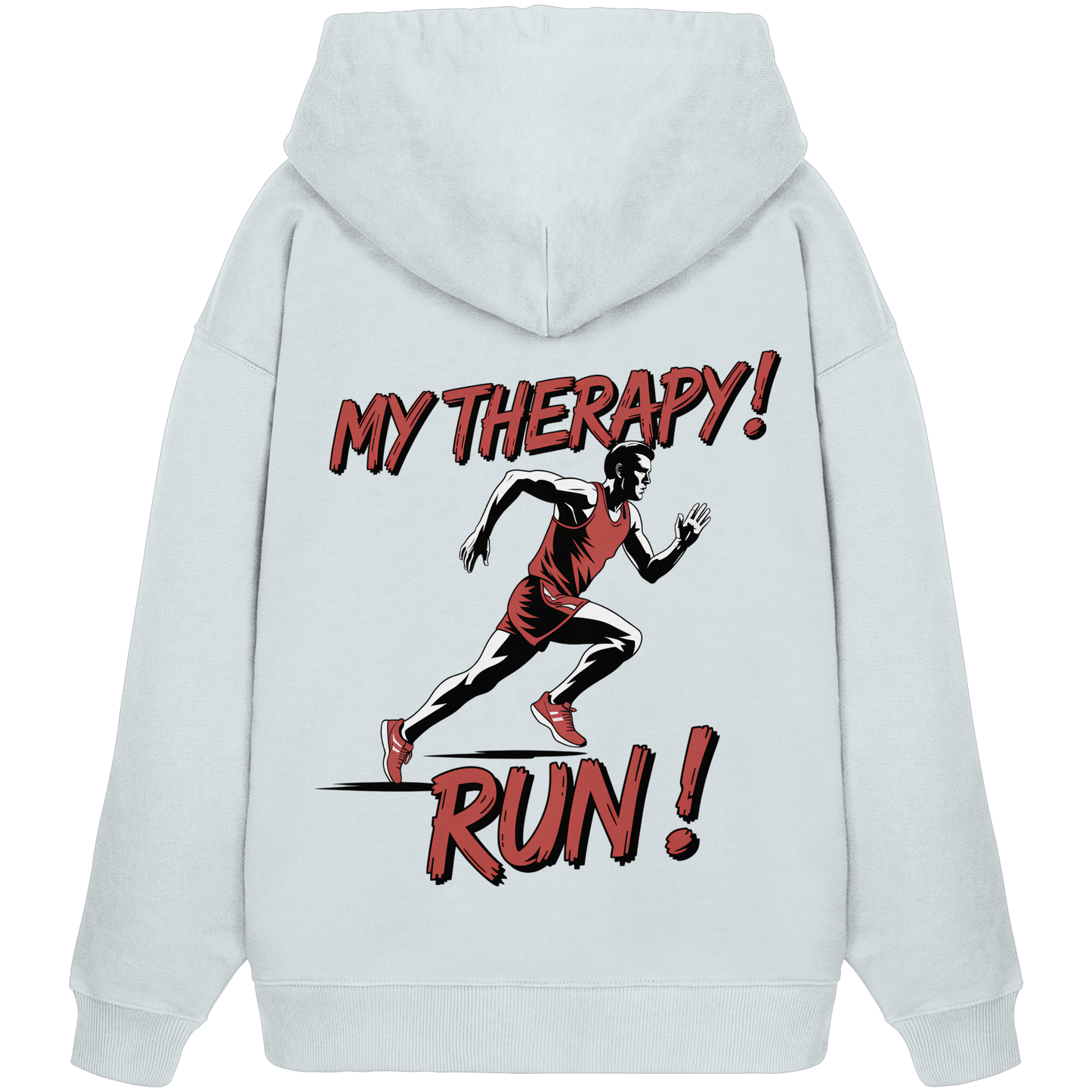 Therapy Run No3 - Organic Oversize Hoodie