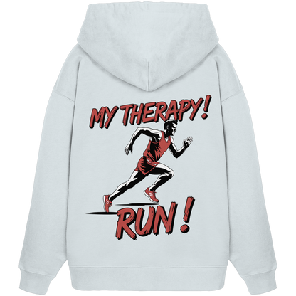 Therapy Run No3 - Organic Oversize Hoodie