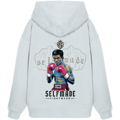 Fighter MuayThai No4 - Organic Oversize Hoodie