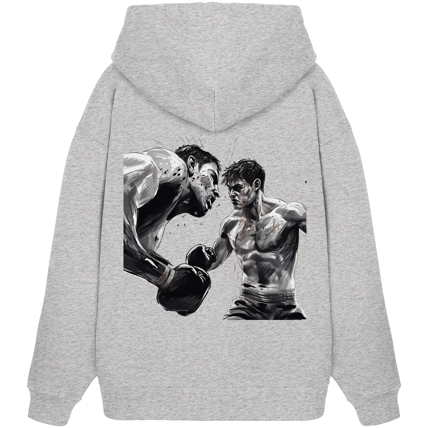 Selfmade Boxing No1 - Organic Oversize Hoodie