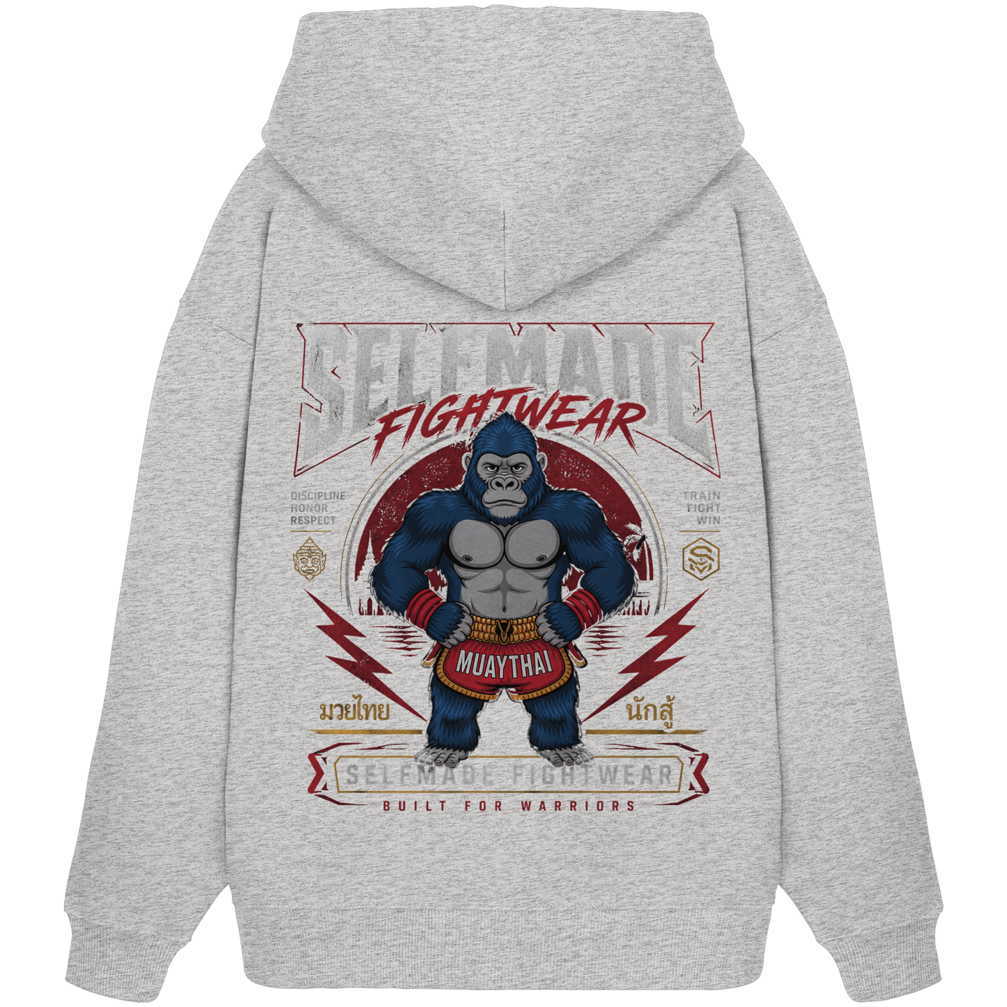 Gorilla Animal No5 - Organic Oversize Hoodie