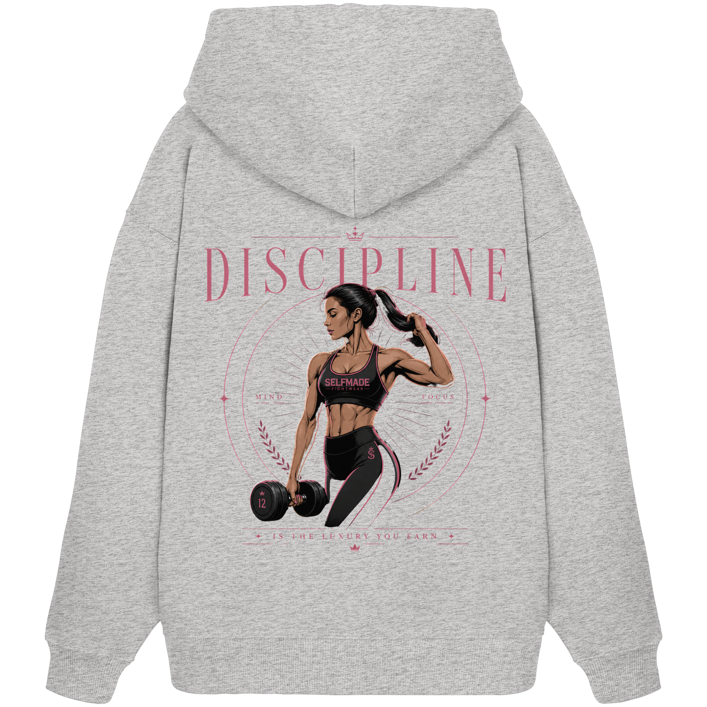 Women Fit No4 - Organic Oversize Hoodie
