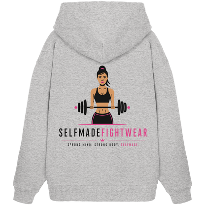 Women Fitness No3 - Organic Oversize Hoodie