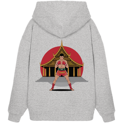 Tempel MuayThai No1 - Organic Oversize Hoodie