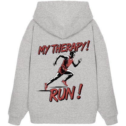 Therapy Run No3 - Organic Oversize Hoodie