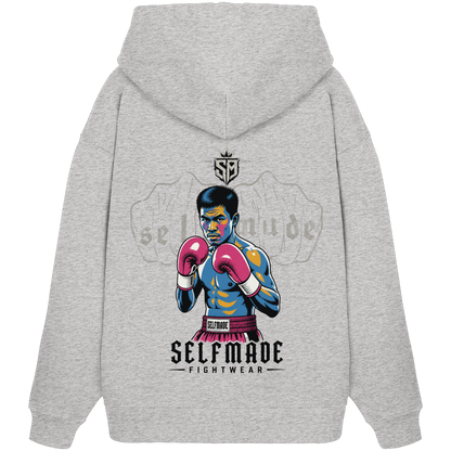 Fighter MuayThai No4 - Organic Oversize Hoodie