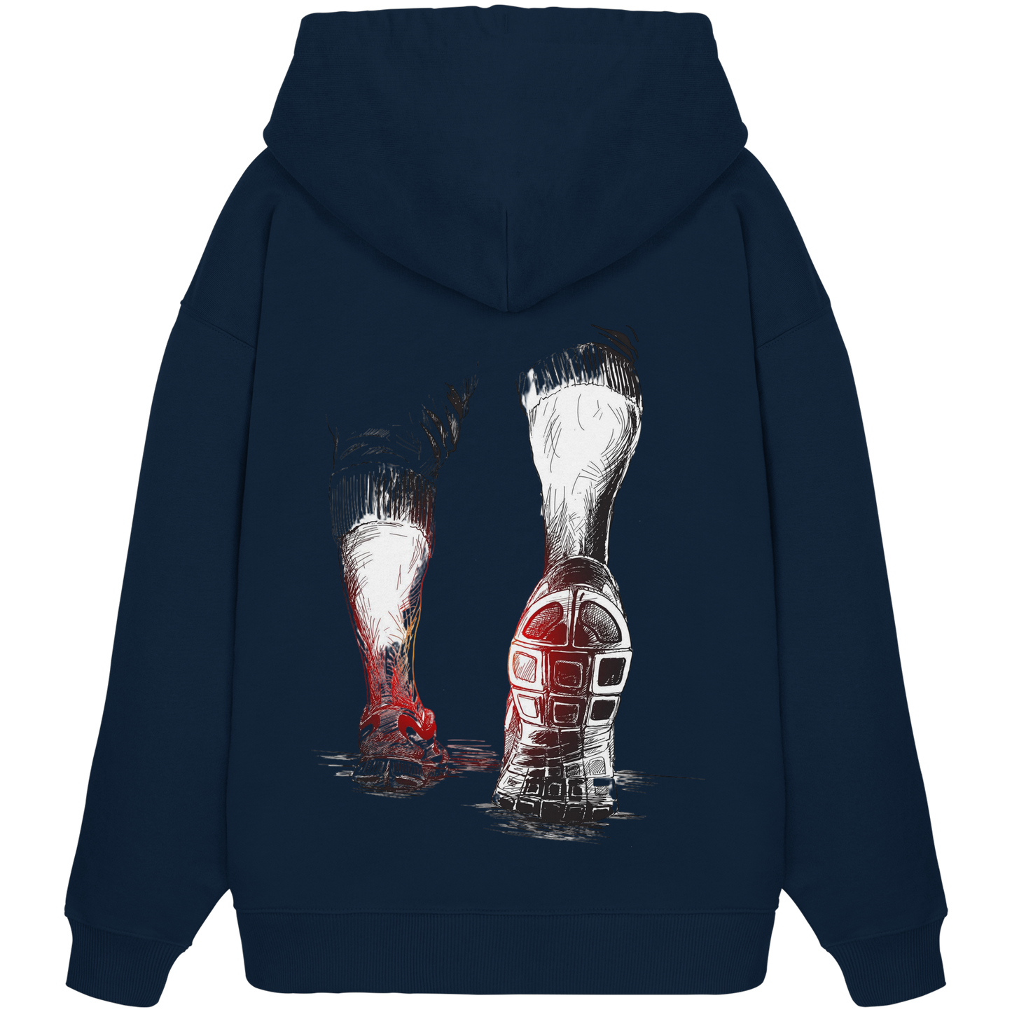 Run No1 - Organic Oversize Hoodie
