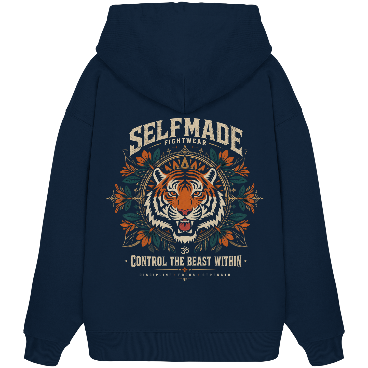 Tiger Animal No1 - Organic Oversize Hoodie