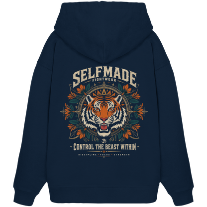 Tiger Animal No1 - Organic Oversize Hoodie