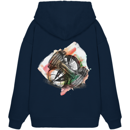 Hantel Gym No1 - Organic Oversize Hoodie