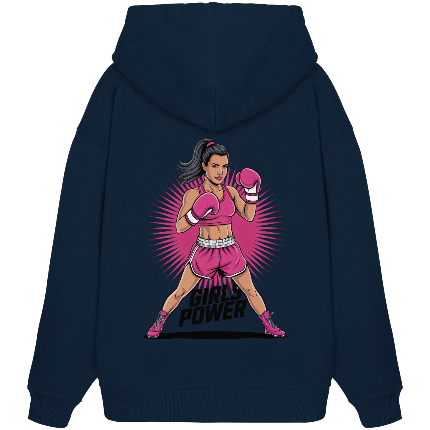Girl Power / Women No2 - Organic Oversize Hoodie