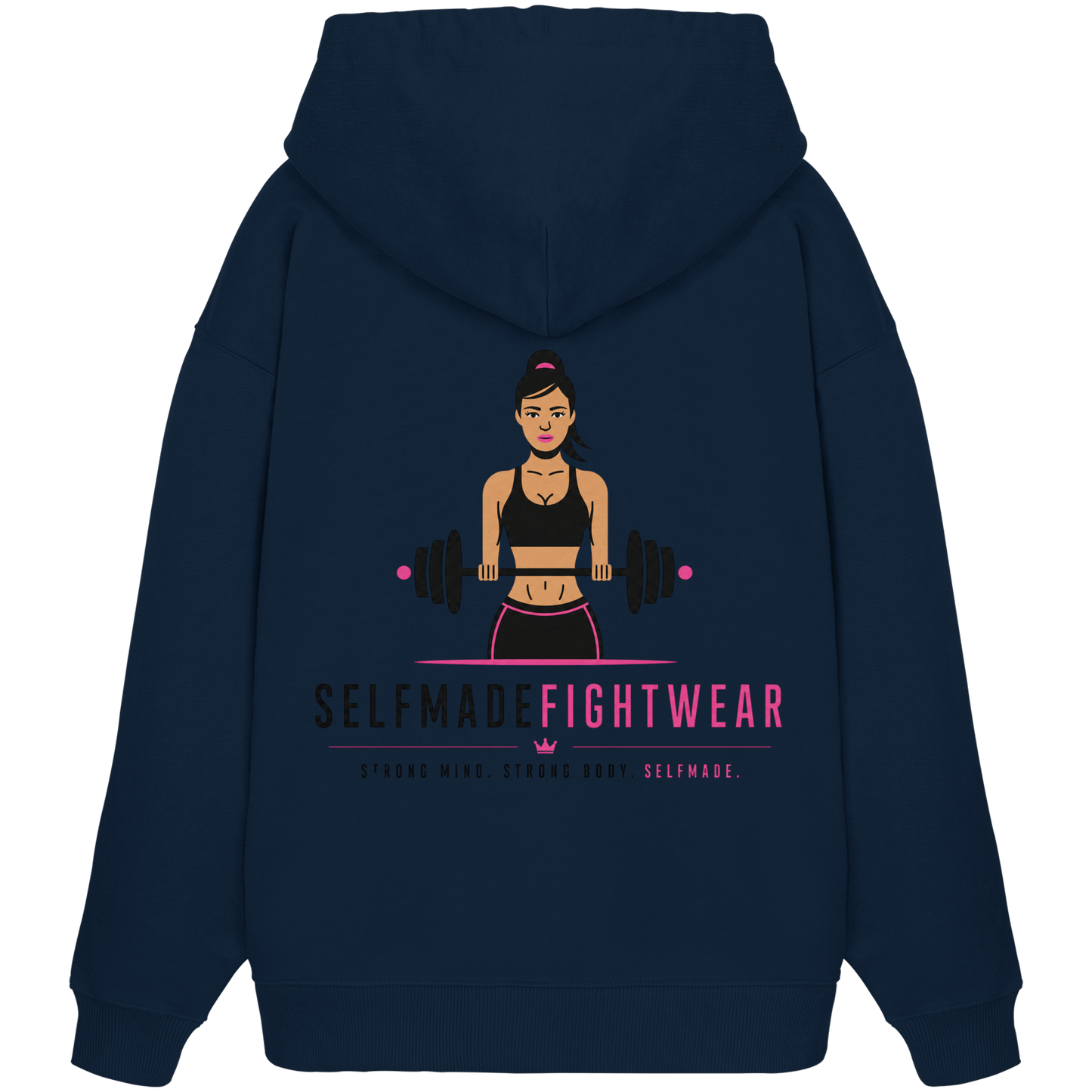 Women Fitness No3 - Organic Oversize Hoodie
