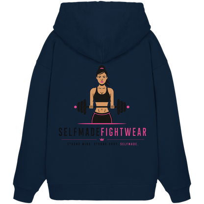 Women Fitness No3 - Organic Oversize Hoodie