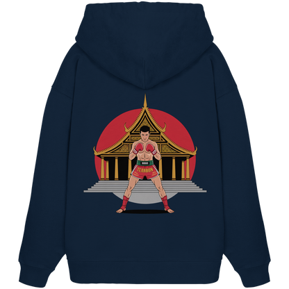 Tempel MuayThai No1 - Organic Oversize Hoodie
