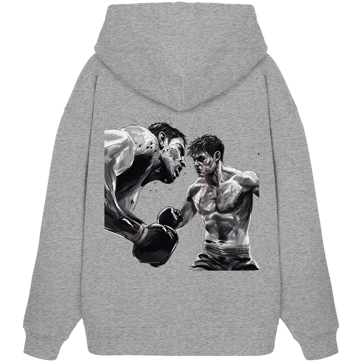 Selfmade Boxing No1 - Organic Oversize Hoodie