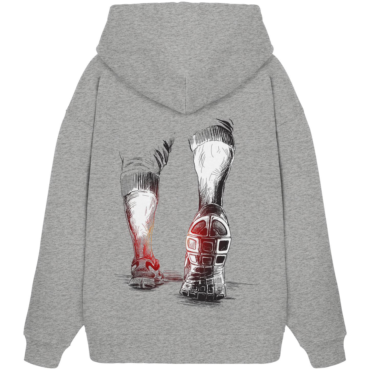 Run No1 - Organic Oversize Hoodie