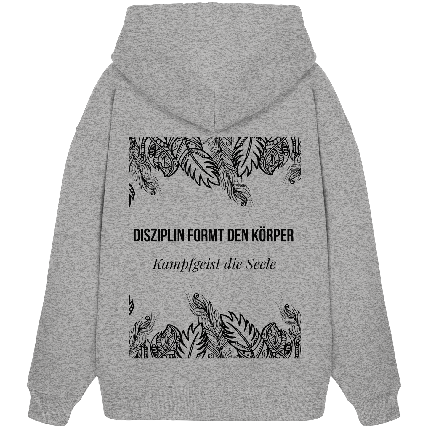 Kampfgeist Muaythai No9 - Organic Oversize Hoodie