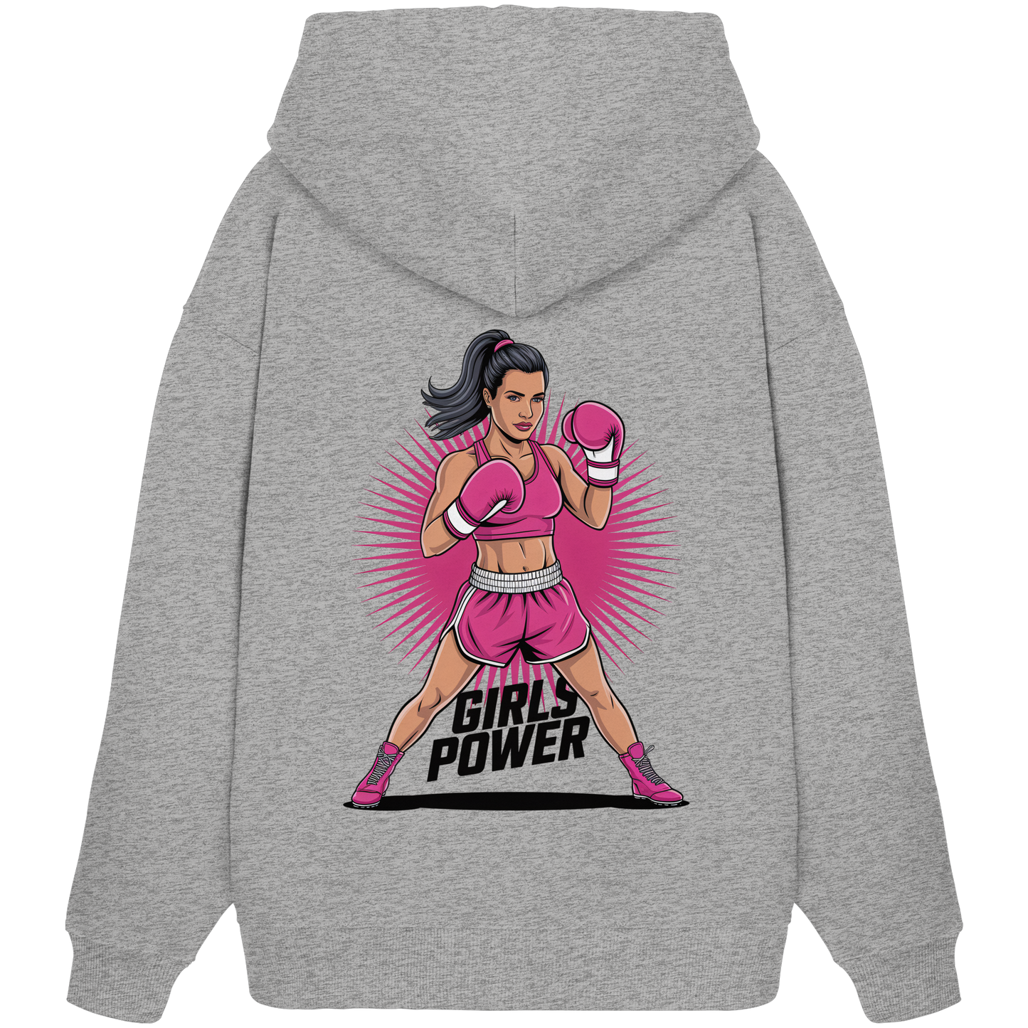 Girl Power / Women No2 - Organic Oversize Hoodie