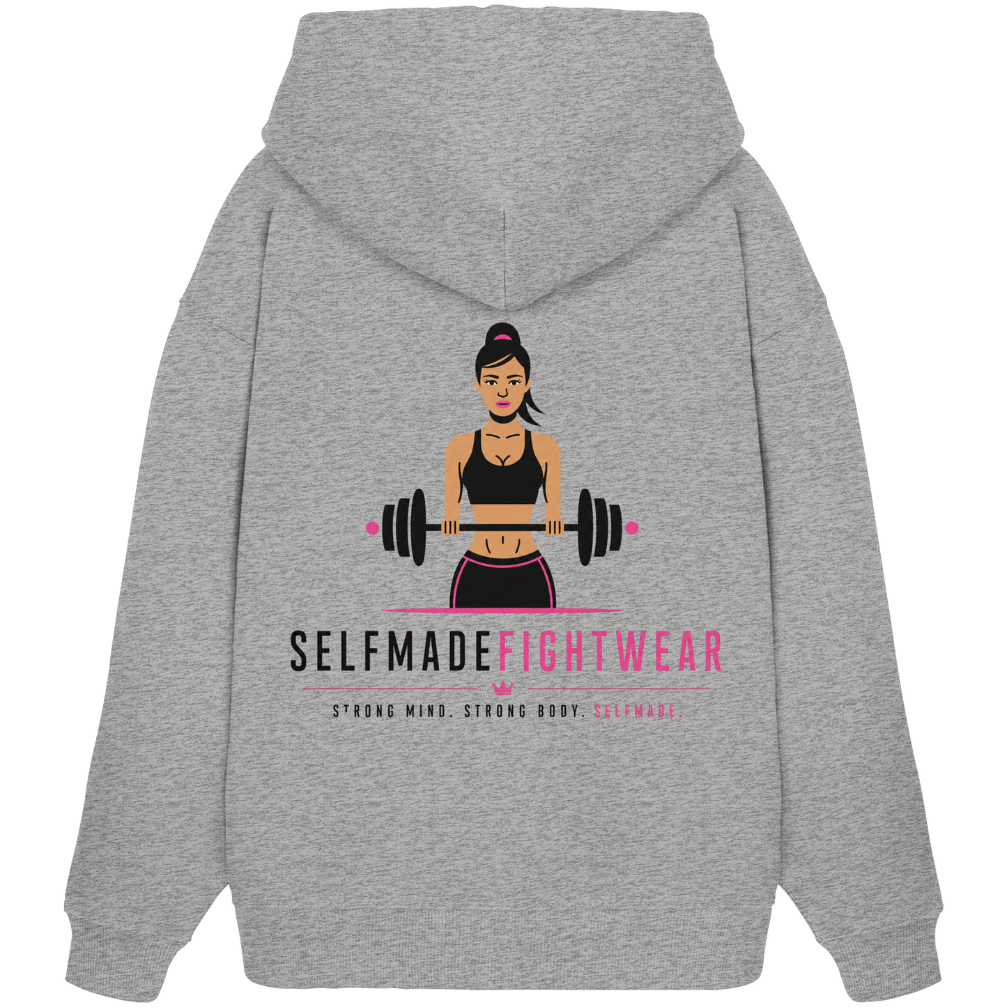 Women Fitness No3 - Organic Oversize Hoodie
