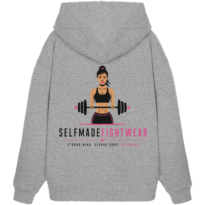 Women Fitness No3 - Organic Oversize Hoodie