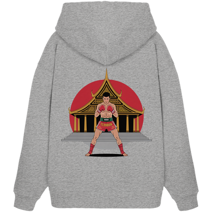 Tempel MuayThai No1 - Organic Oversize Hoodie