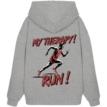 Therapy Run No3 - Organic Oversize Hoodie