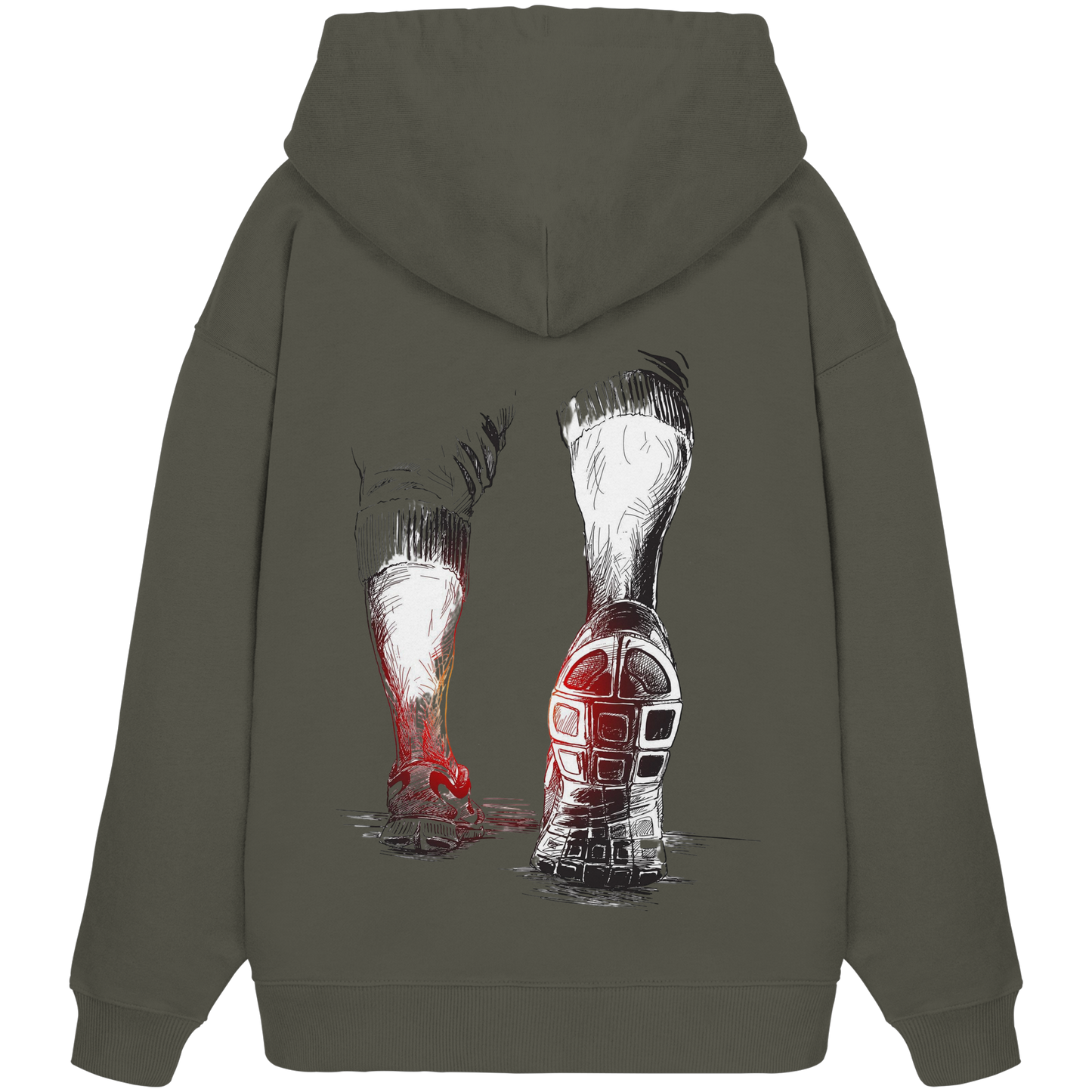 Run No1 - Organic Oversize Hoodie