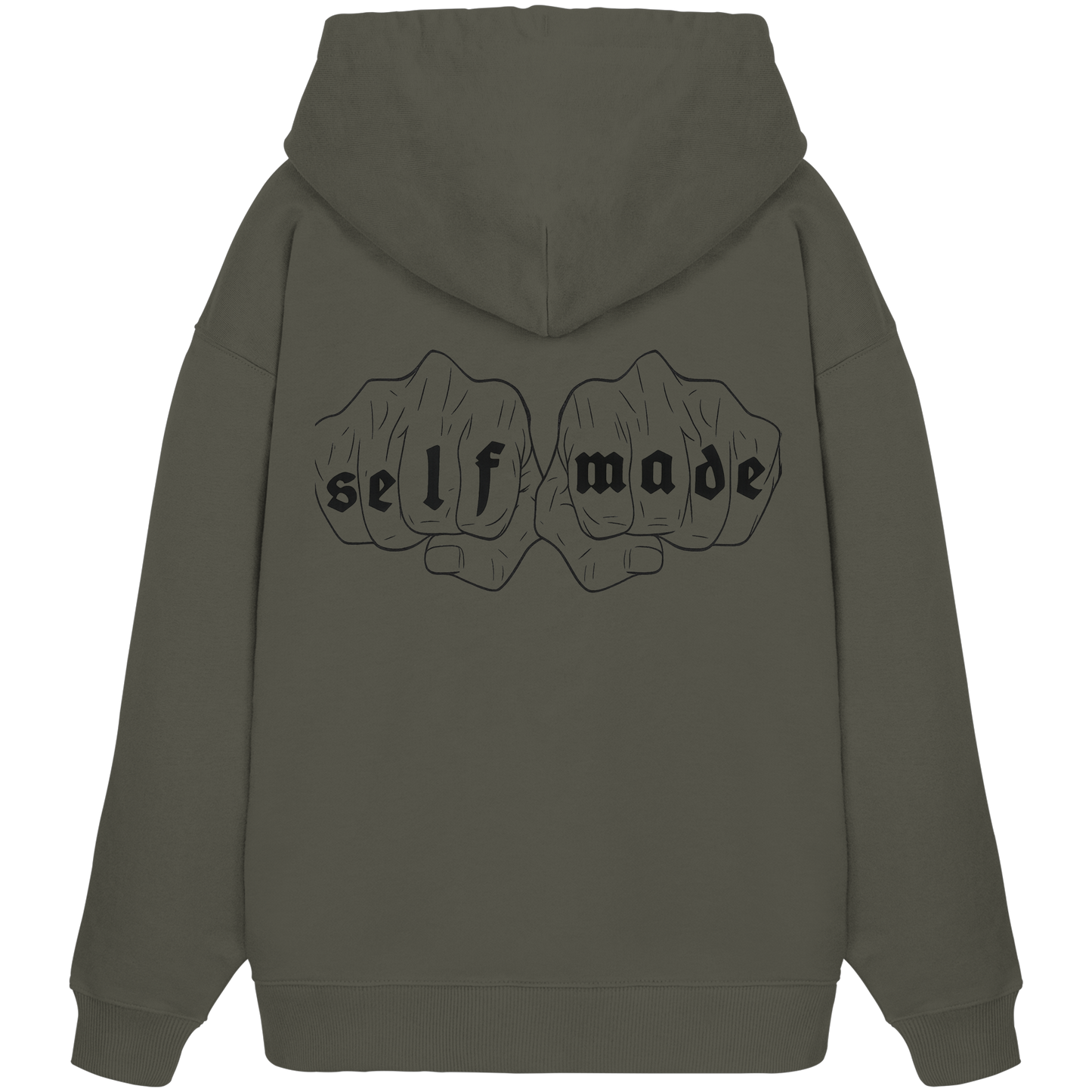 Classic Back Logo - Organic Oversize Hoodie