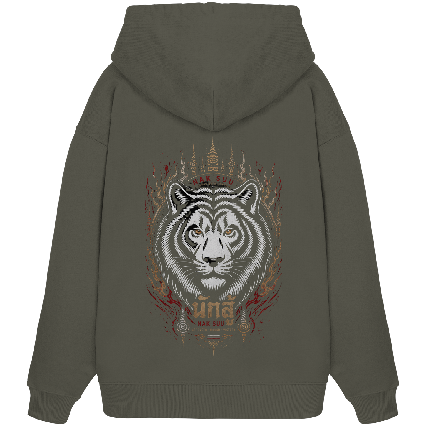 Animal No4 - Organic Oversize Hoodie