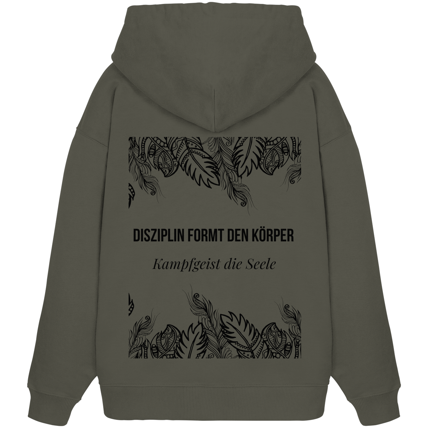 Kampfgeist Muaythai No9 - Organic Oversize Hoodie