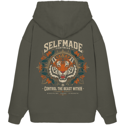 Tiger Animal No1 - Organic Oversize Hoodie