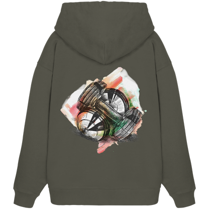 Hantel Gym No1 - Organic Oversize Hoodie