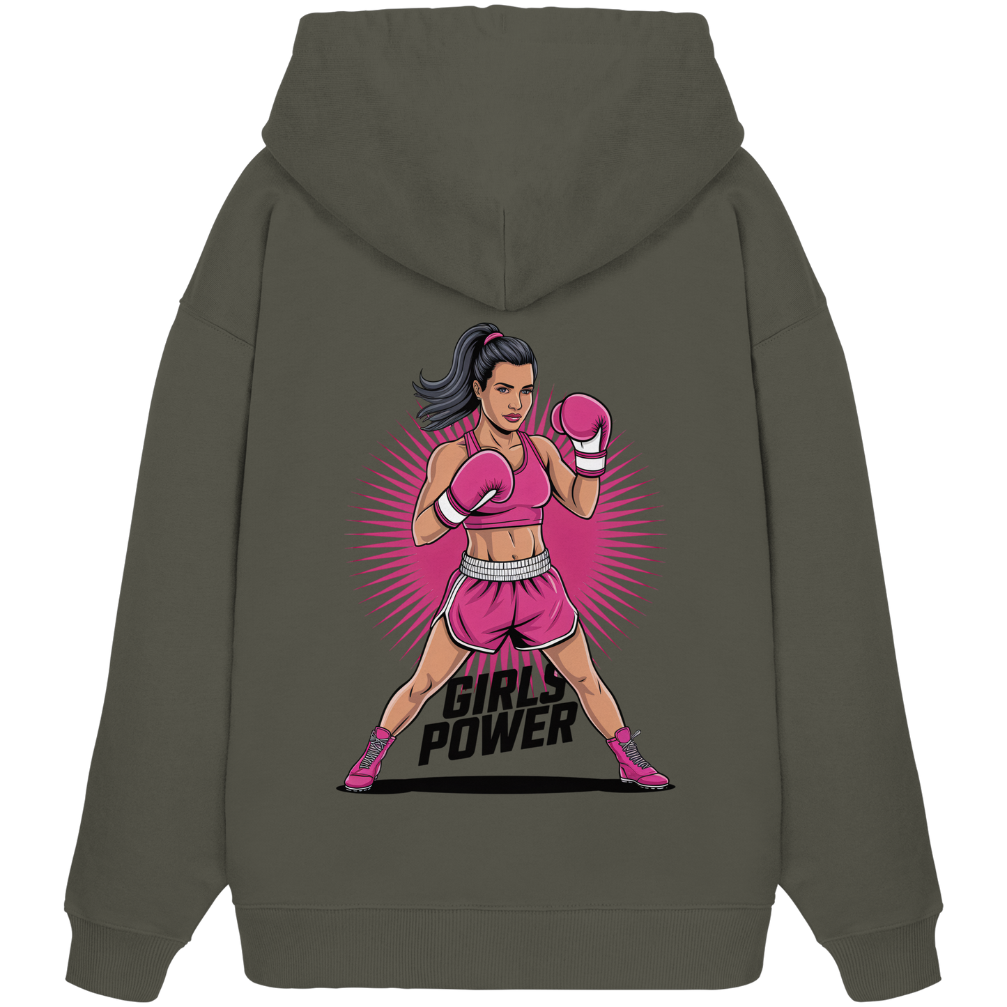 Girl Power / Women No2 - Organic Oversize Hoodie