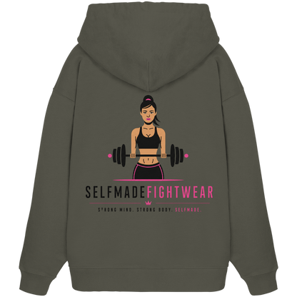 Women Fitness No3 - Organic Oversize Hoodie