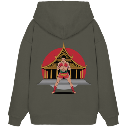 Tempel MuayThai No1 - Organic Oversize Hoodie