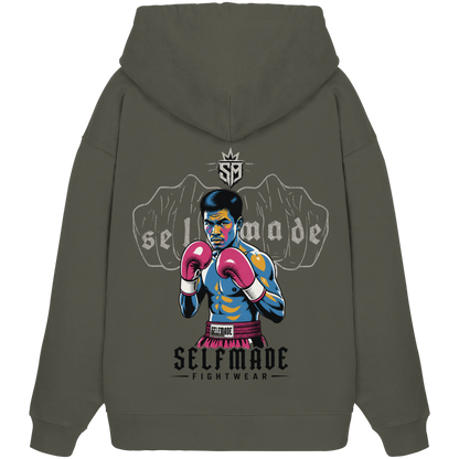 Fighter MuayThai No4 - Organic Oversize Hoodie