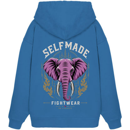 Elephant Animal No3 - Organic Oversize Hoodie