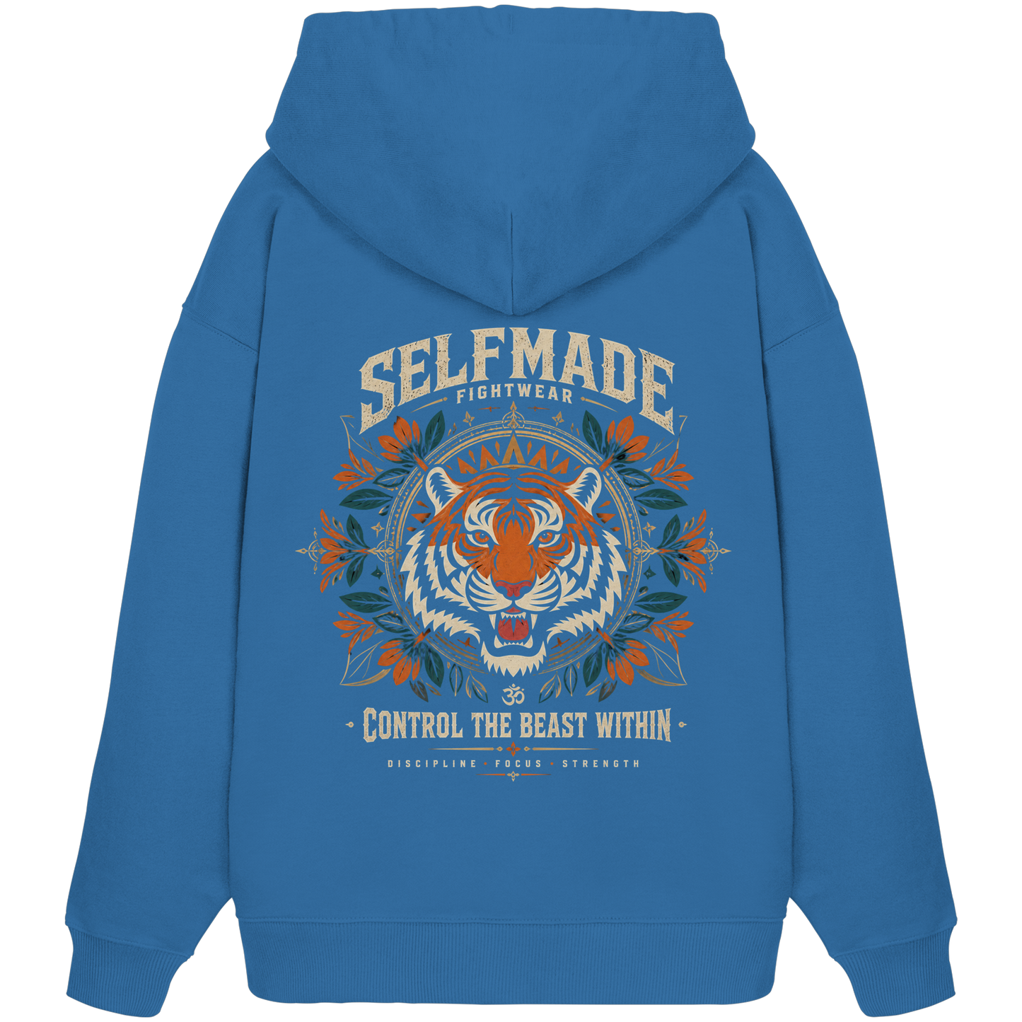 Tiger Animal No1 - Organic Oversize Hoodie