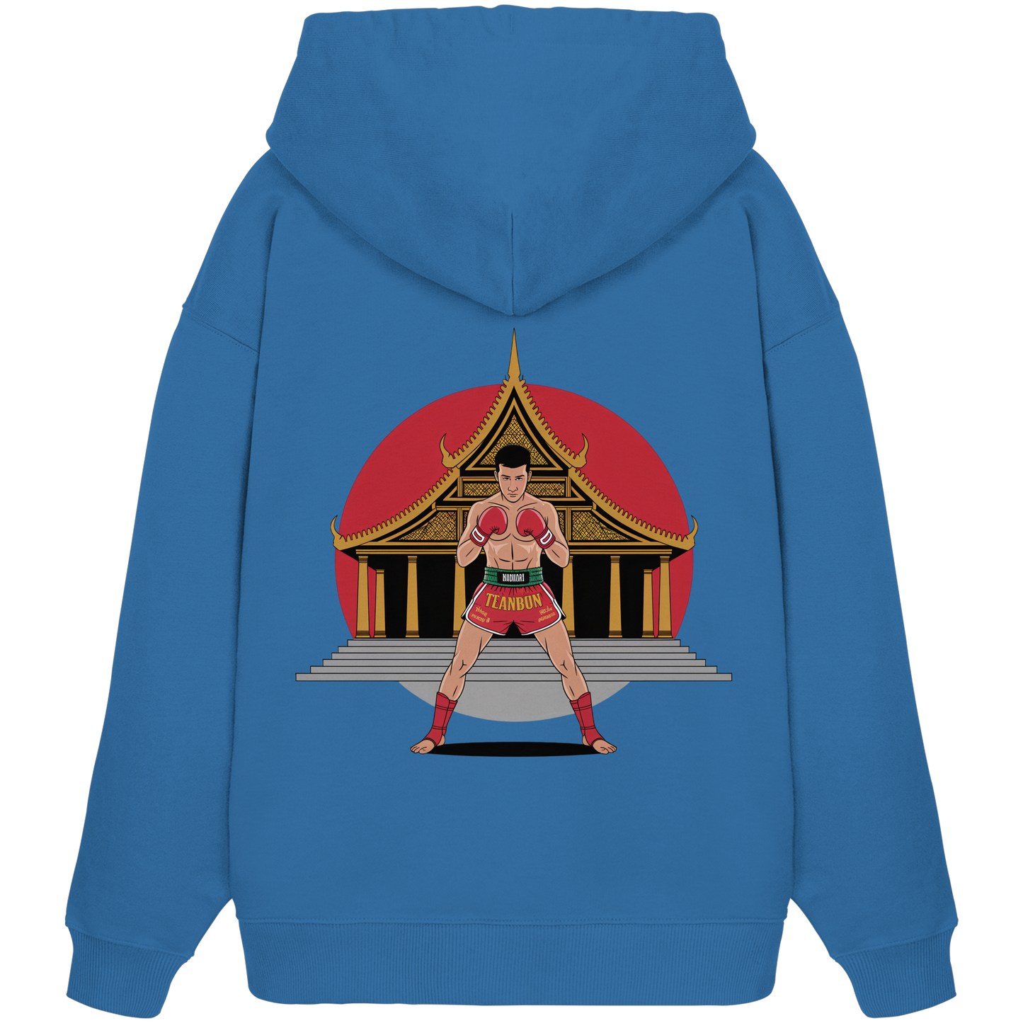 Tempel MuayThai No1 - Organic Oversize Hoodie