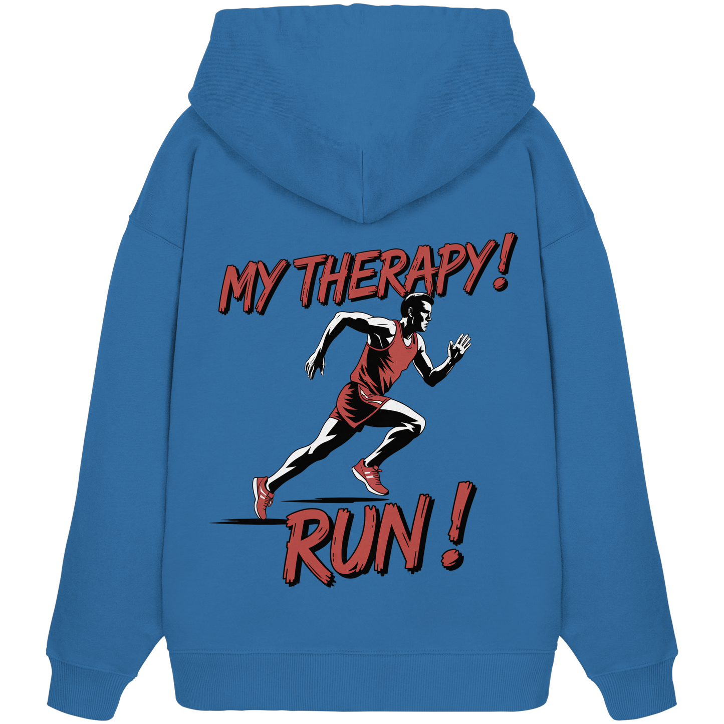 Therapy Run No3 - Organic Oversize Hoodie