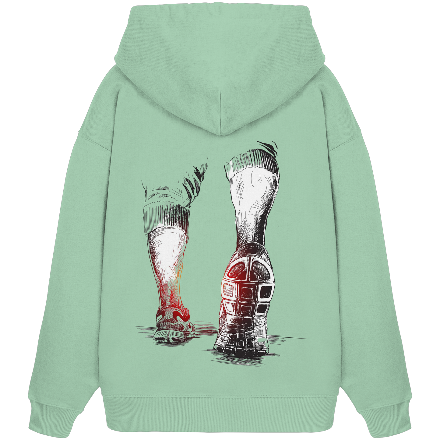 Run No1 - Organic Oversize Hoodie