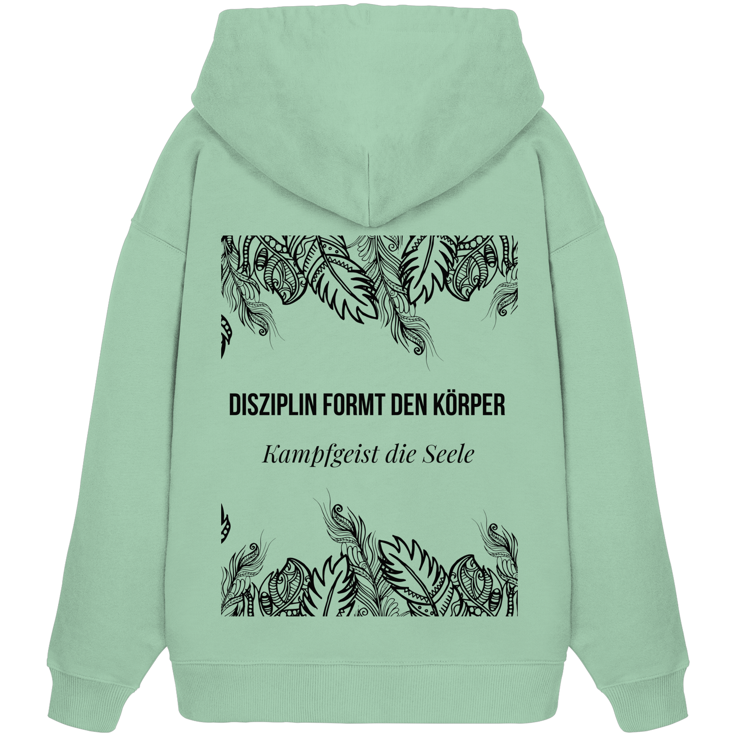 Kampfgeist Muaythai No9 - Organic Oversize Hoodie