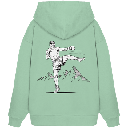 Kickboxer MuayThai No3 - Organic Oversize Hoodie