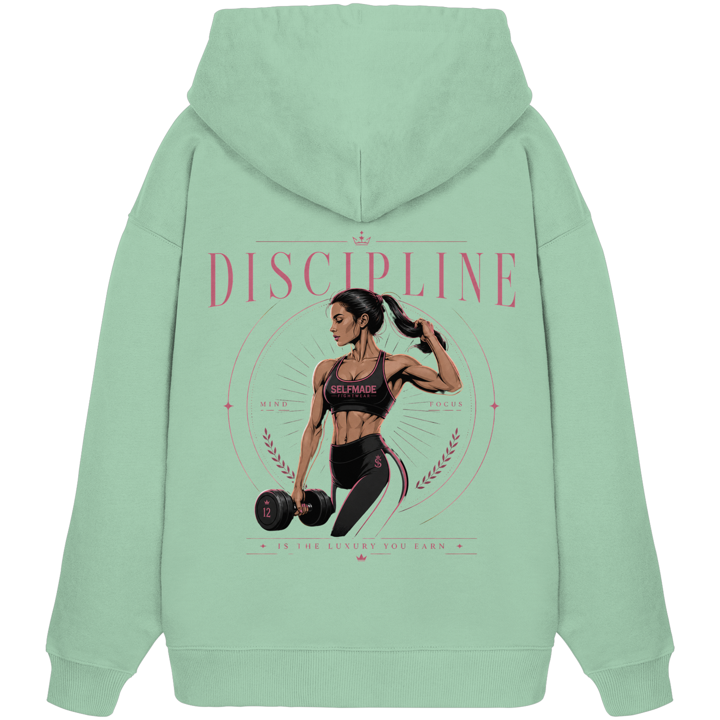Women Fit No4 - Organic Oversize Hoodie