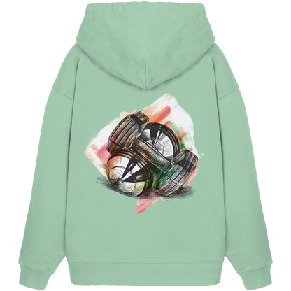Hantel Gym No1 - Organic Oversize Hoodie