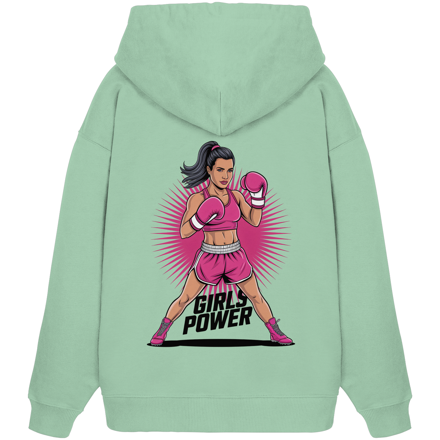 Girl Power / Women No2 - Organic Oversize Hoodie