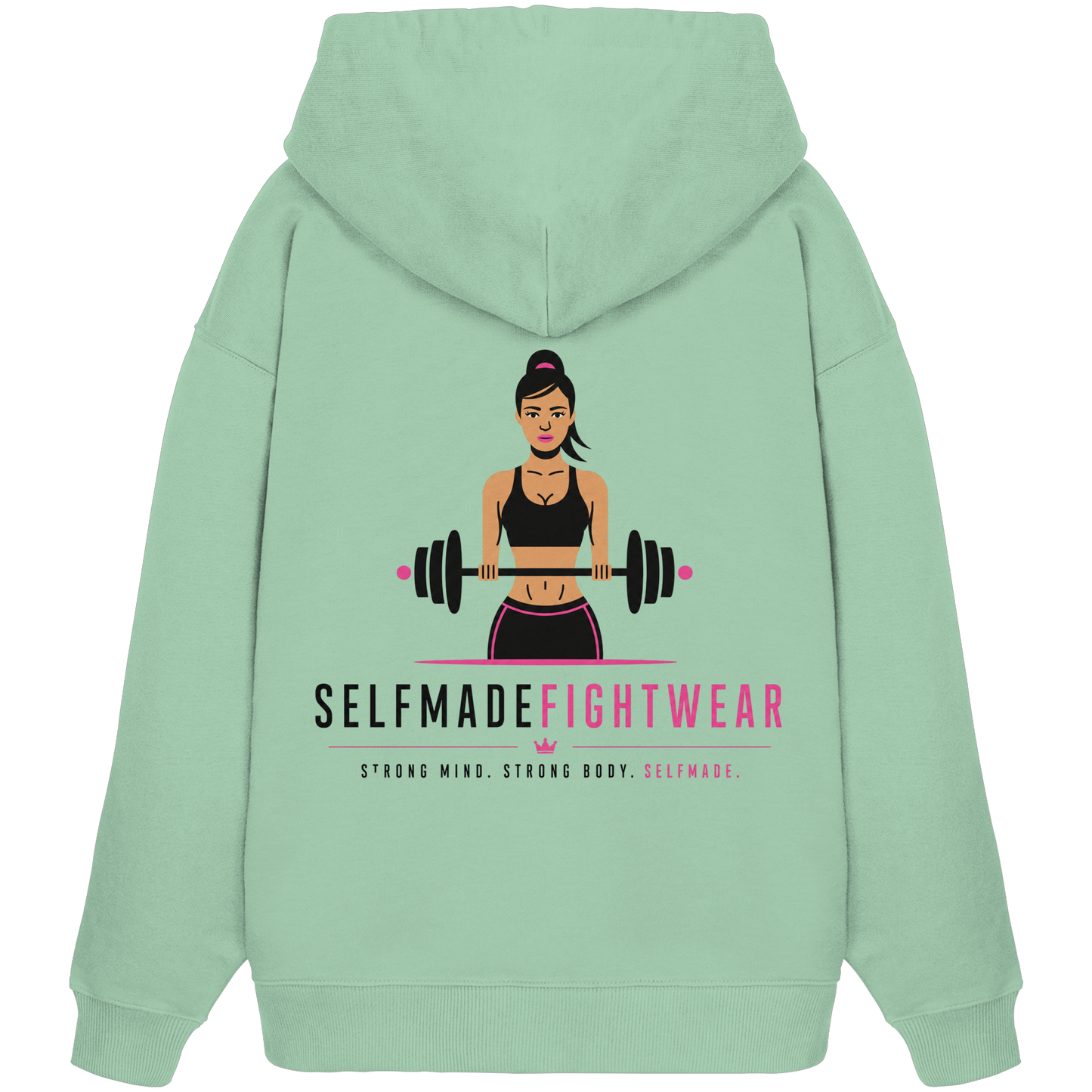 Women Fitness No3 - Organic Oversize Hoodie